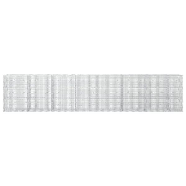 Gabion 3,5 mm langasta ja 5x2,5 cm verkosta 750x20x150 cm