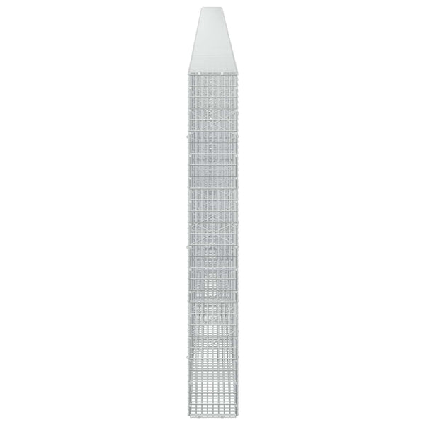 Gabion 3,5 mm langasta ja 5x2,5 cm verkosta 1000x20x150 cm