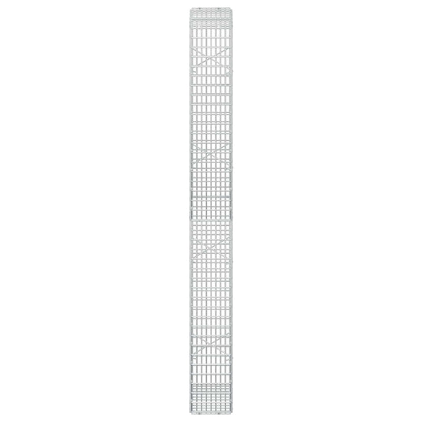 Gabion 3,5 mm langasta ja 5x2,5 cm verkosta 50x20x200 cm