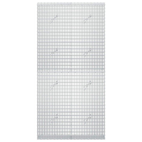 Gabion 3,5 mm langasta ja 5x2,5 cm verkosta 100x20x200 cm