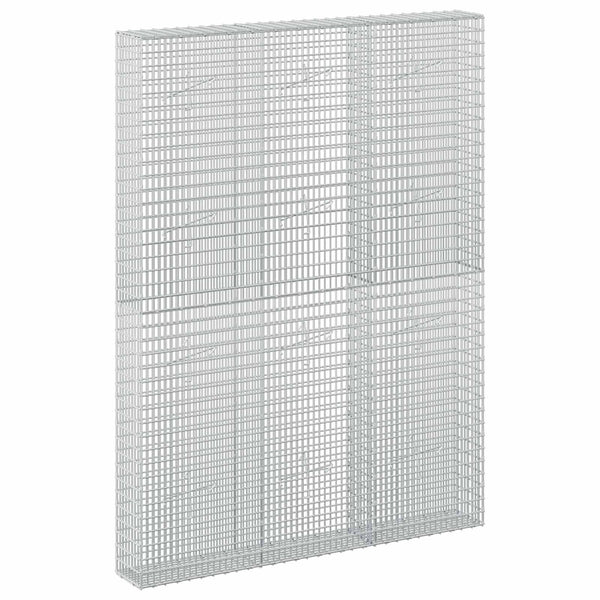 Gabion 3,5 mm langasta ja 5x2,5 cm verkosta 150x20x200 cm