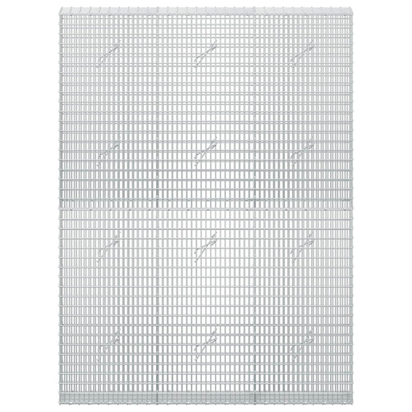 Gabion 3,5 mm langasta ja 5x2,5 cm verkosta 150x20x200 cm