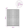 Gabion 3,5 mm langasta ja 5x2,5 cm verkosta 150x20x200 cm