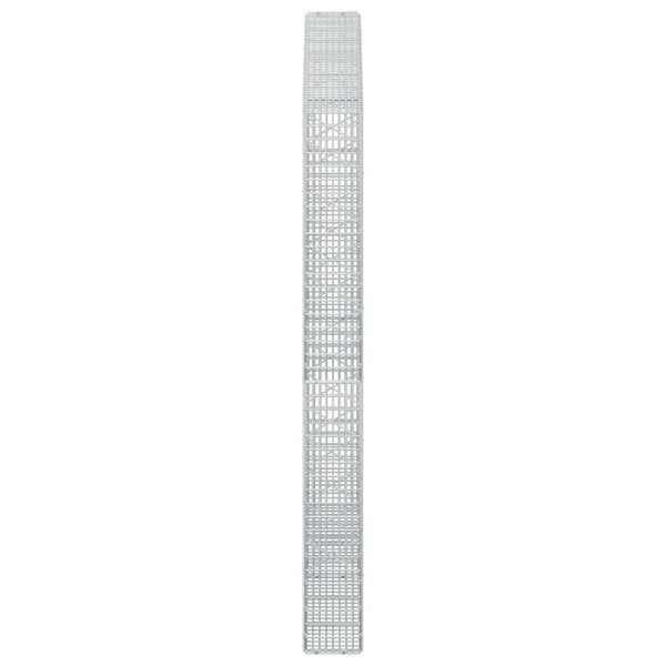 Gabion 3,5 mm langasta ja 5x2,5 cm verkosta 200x20x200 cm