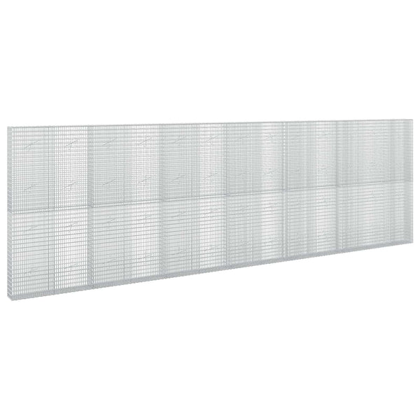 Gabion 3,5 mm langasta ja 5x2,5 cm verkosta 650x20x200 cm