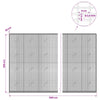 Gabion 3,5 mm langasta ja 5x2,5 cm verkosta 1100x20x200 cm