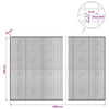 Gabion 3,5 mm langasta ja 5x2,5 cm verkosta 1200x20x200 cm