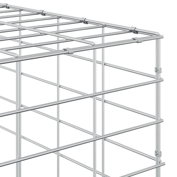 Gabion 3,5 mm langasta ja 5x2,5 cm verkosta 600x30x50 cm