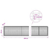 Gabion 3,5 mm langasta ja 5x2,5 cm verkosta 650x30x50 cm