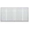 Gabion 3,5 mm langasta ja 5x2,5 cm verkosta 200x30x100 cm
