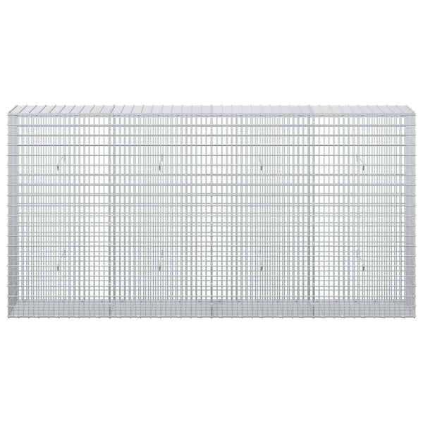 Gabion 3,5 mm langasta ja 5x2,5 cm verkosta 200x30x100 cm