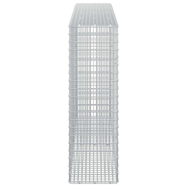 Gabion 3,5 mm langasta ja 5x2,5 cm verkosta 200x30x100 cm