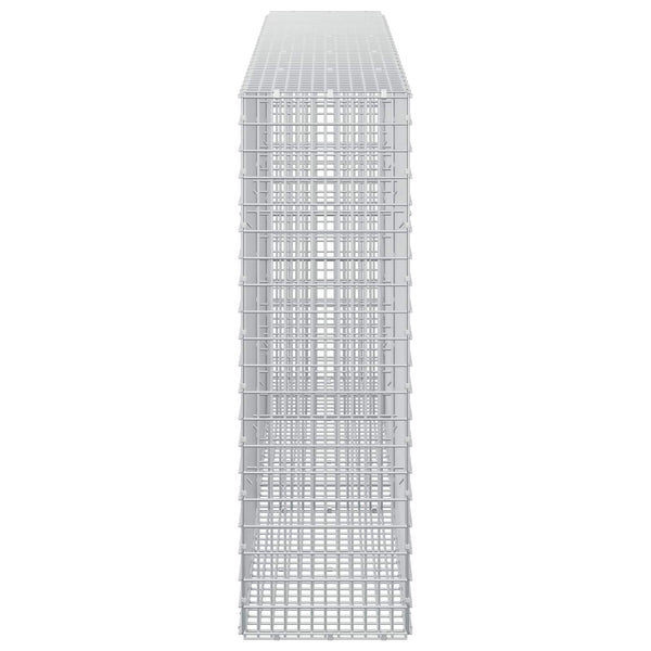 Gabion 3,5 mm langasta ja 5x2,5 cm verkosta 250x30x100 cm