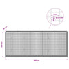 Gabion 3,5 mm langasta ja 5x2,5 cm verkosta 250x30x100 cm