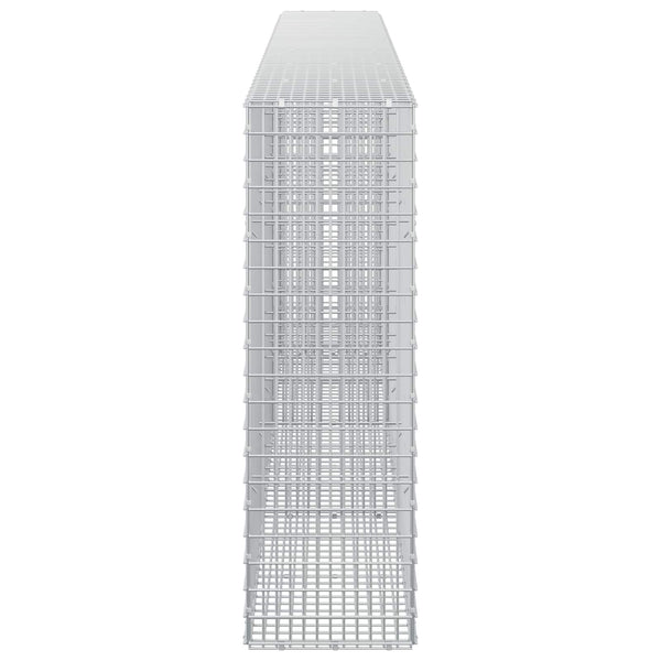 Gabion 3,5 mm langasta ja 5x2,5 cm verkosta 350x30x100 cm