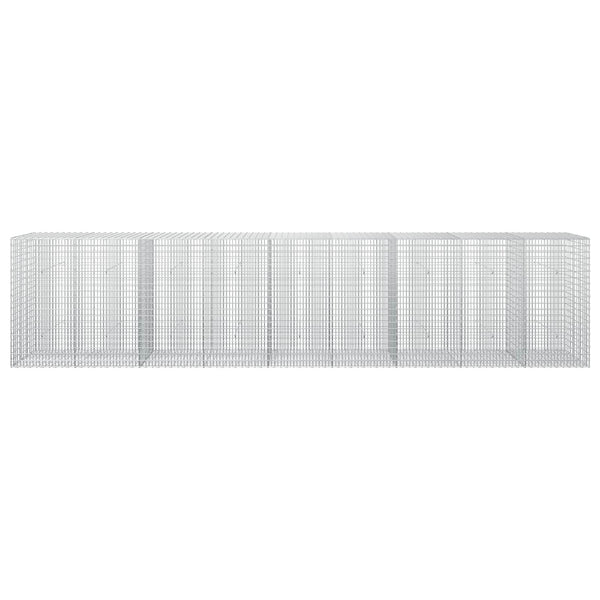 Gabion 3,5 mm langasta ja 5x2,5 cm verkosta 450x30x100 cm