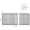 Gabion 3,5 mm langasta ja 5x2,5 cm verkosta 750x30x100 cm