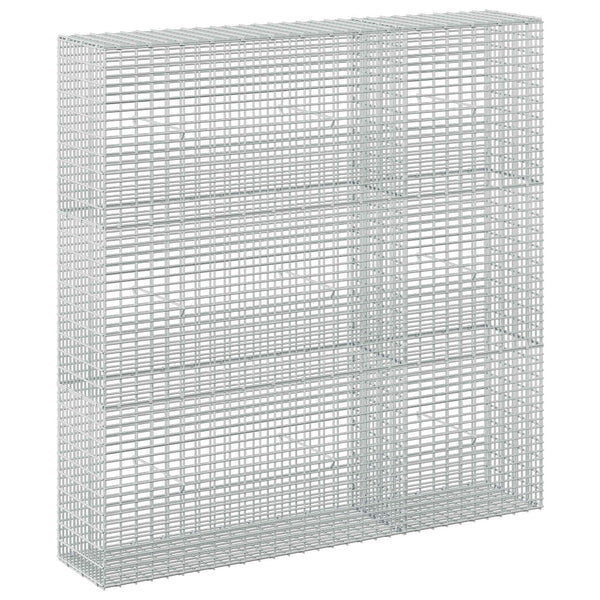 Gabion 3,5 mm langasta ja 5x2,5 cm verkosta 150x30x150 cm