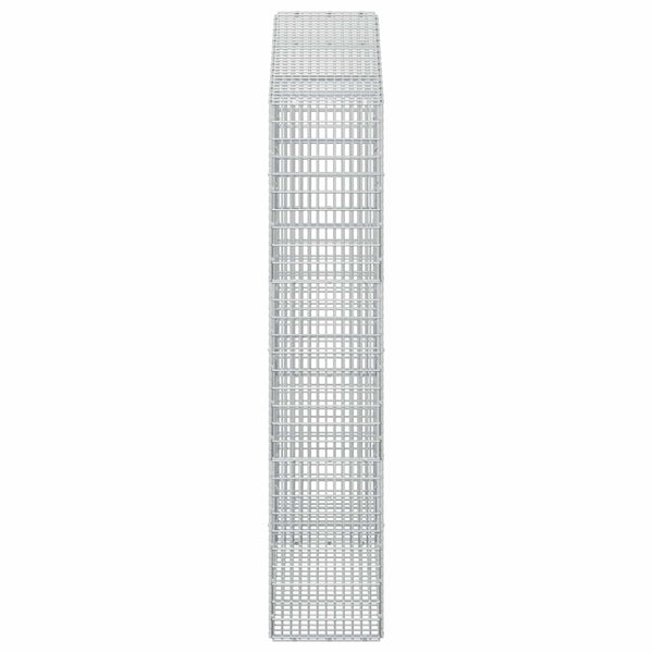 Gabion 3,5 mm langasta ja 5x2,5 cm verkosta 150x30x150 cm