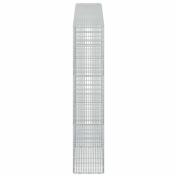 Gabion 3,5 mm langasta ja 5x2,5 cm verkosta 200x30x150 cm