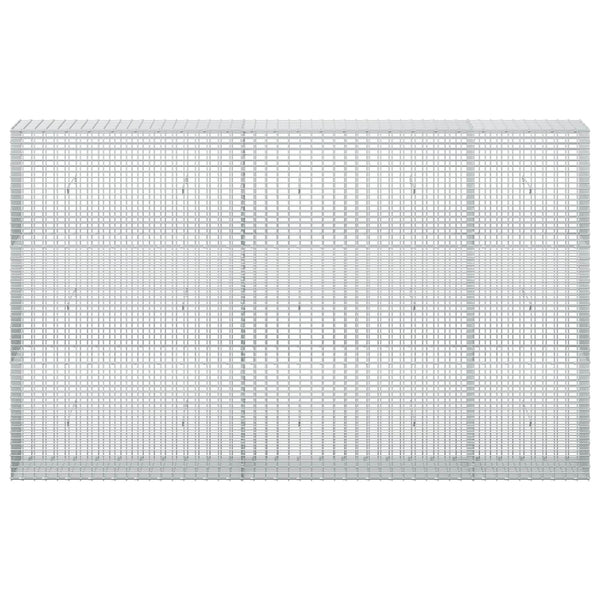 Gabion 3,5 mm langasta ja 5x2,5 cm verkosta 250x30x150 cm