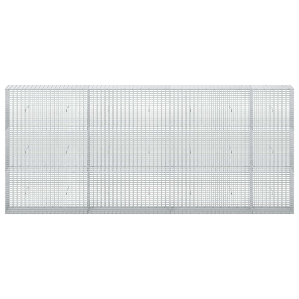 Gabion 3,5 mm langasta ja 5x2,5 cm verkosta 350x30x150 cm