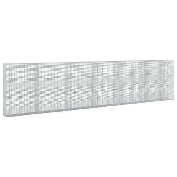Gabion 3,5 mm langasta ja 5x2,5 cm verkosta 650x30x150 cm