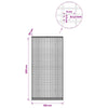 Gabion 3,5 mm langasta ja 5x2,5 cm verkosta 100x30x200 cm