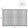 Gabion 3,5 mm langasta ja 5x2,5 cm verkosta 300x30x200 cm