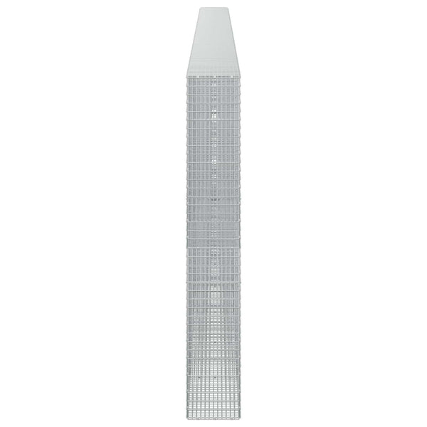 Gabion 3,5 mm langasta ja 5x2,5 cm verkosta 1000x30x200 cm