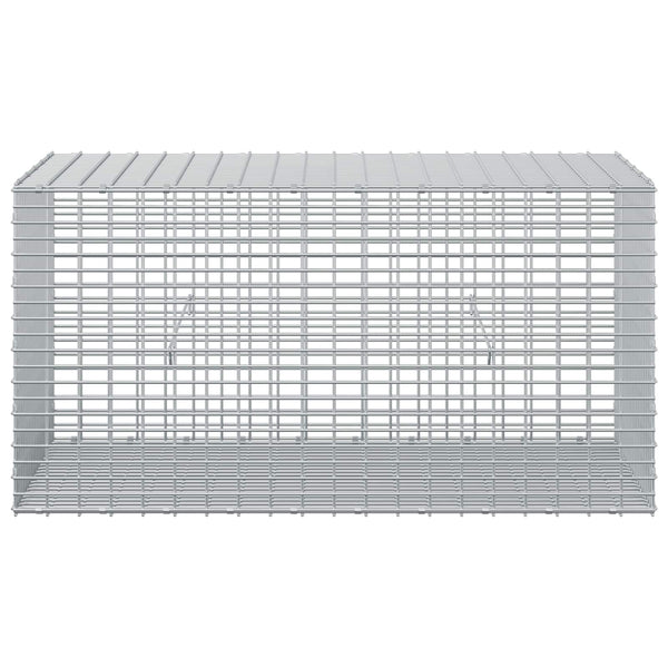 Gabion 3,5 mm langasta ja 5x2,5 cm verkosta 100x50x50 cm