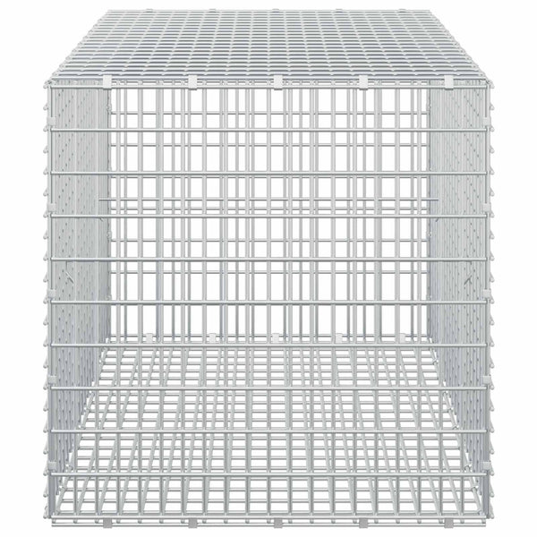 Gabion 3,5 mm langasta ja 5x2,5 cm verkosta 100x50x50 cm