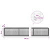Gabion 3,5 mm langasta ja 5x2,5 cm verkosta 500x50x50 cm
