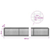 Gabion 3,5 mm langasta ja 5x2,5 cm verkosta 1200x50x50 cm