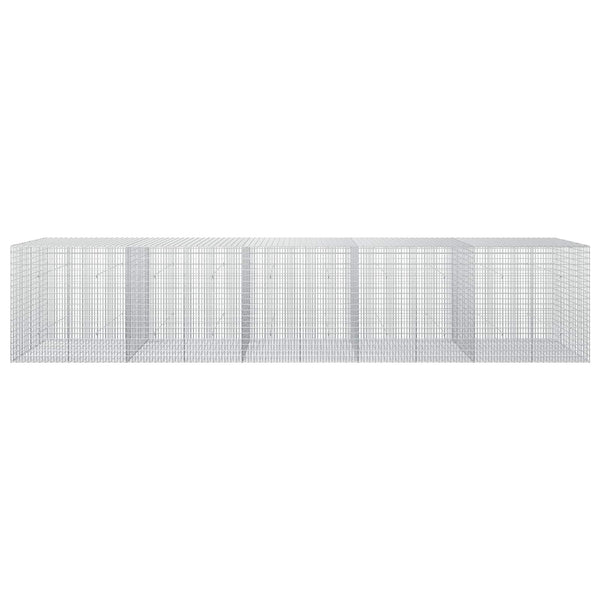 Gabion 3,5 mm langasta ja 5x2,5 cm verkosta 500x50x100 cm