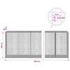 Gabion 3,5 mm langasta ja 5x2,5 cm verkosta 550x50x100 cm