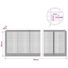 Gabion 3,5 mm langasta ja 5x2,5 cm verkosta 750x50x100 cm