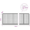 Gabion 3,5 mm langasta ja 5x2,5 cm verkosta 1150x50x100 cm