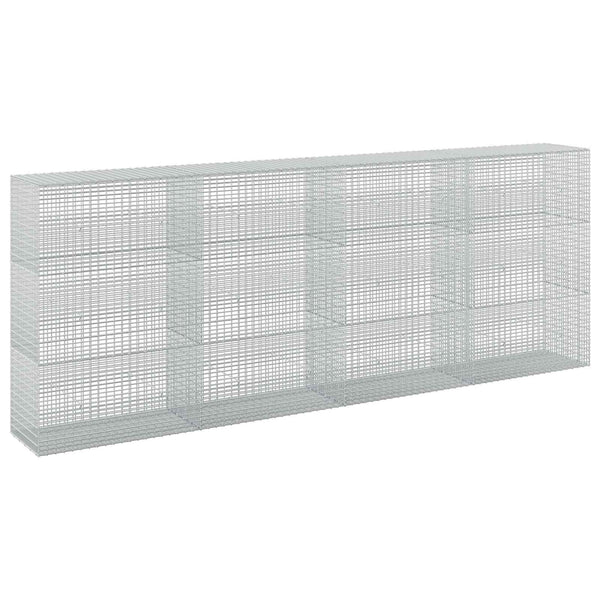 Gabion 3,5 mm langasta ja 5x2,5 cm verkosta 400x50x150 cm