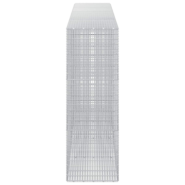 Gabion 3,5 mm langasta ja 5x2,5 cm verkosta 400x50x150 cm