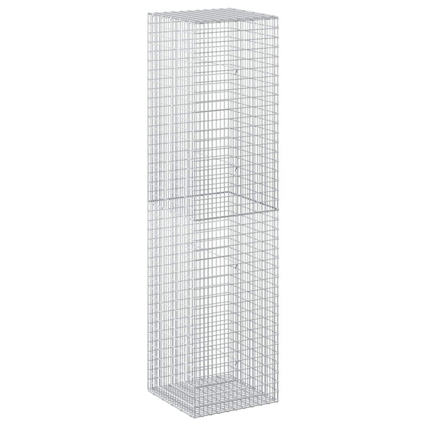 Gabion 3,5 mm langasta ja 5x2,5 cm verkosta 50x50x200 cm