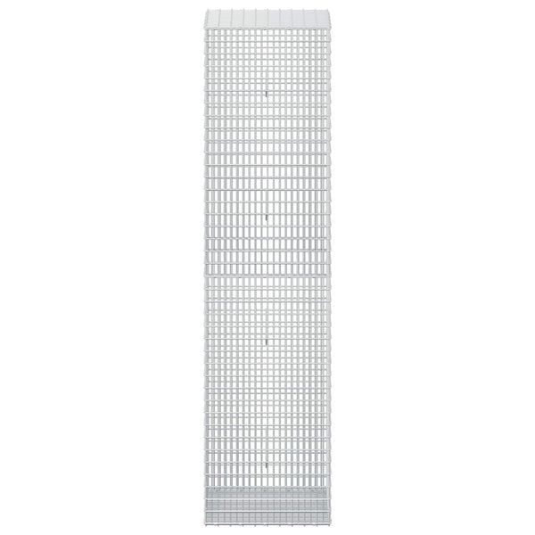 Gabion 3,5 mm langasta ja 5x2,5 cm verkosta 50x50x200 cm