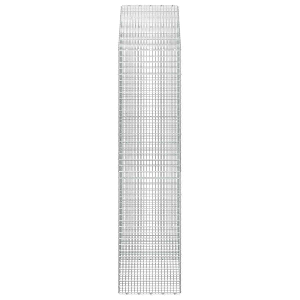 Gabion 3,5 mm langasta ja 5x2,5 cm verkosta 200x50x200 cm