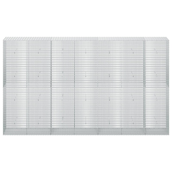 Gabion 3,5 mm langasta ja 5x2,5 cm verkosta 350x50x200 cm