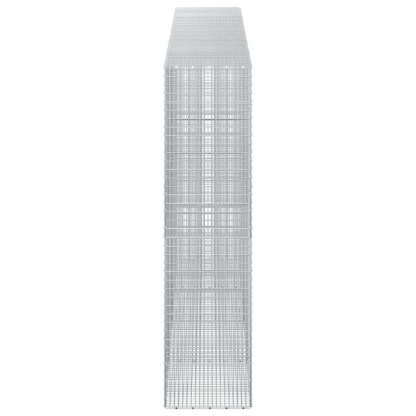 Gabion 3,5 mm langasta ja 5x2,5 cm verkosta 400x50x200 cm