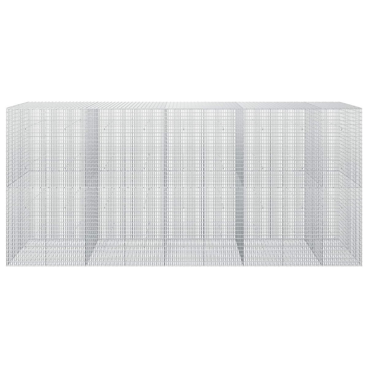 Gabion 3,5 mm langasta ja 5x2,5 cm verkosta 450x50x200 cm