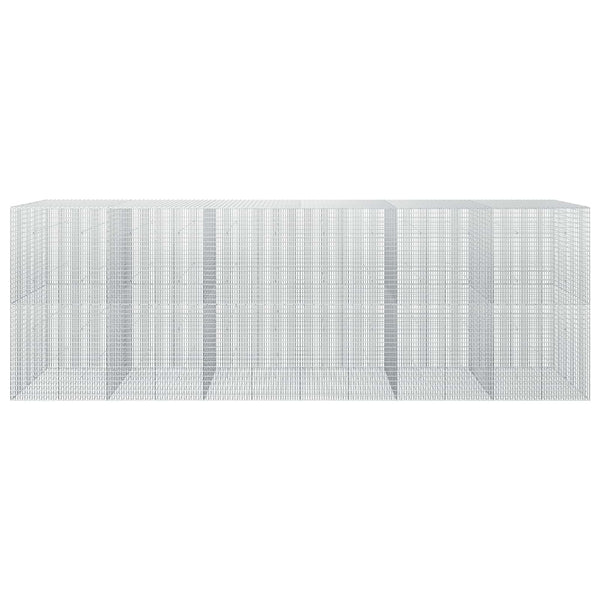 Gabion 3,5 mm langasta ja 5x2,5 cm verkosta 600x50x200 cm