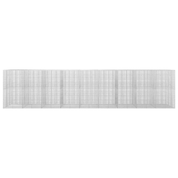 Gabion 3,5 mm langasta ja 5x2,5 cm verkosta 900x50x200 cm