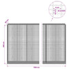 Gabion 3,5 mm langasta ja 5x2,5 cm verkosta 1100x50x200 cm