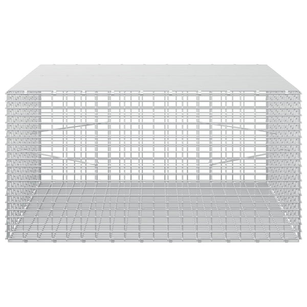 Gabion 3,5 mm langasta ja 5x2,5 cm verkosta 100x100x50 cm